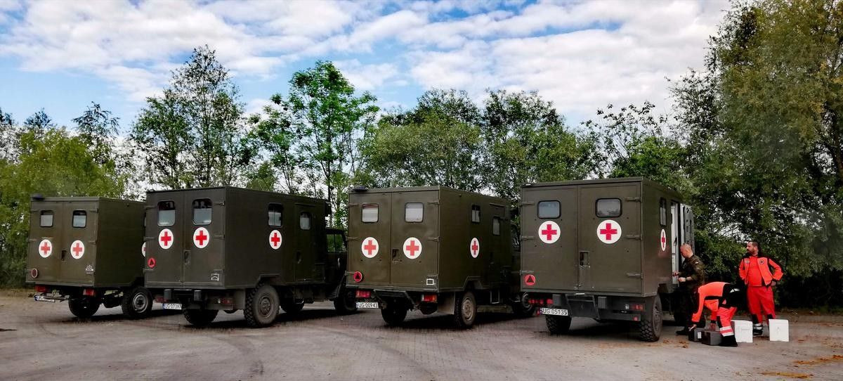 Medycy wojskowi z Bolesławca walczą z koronawirusem