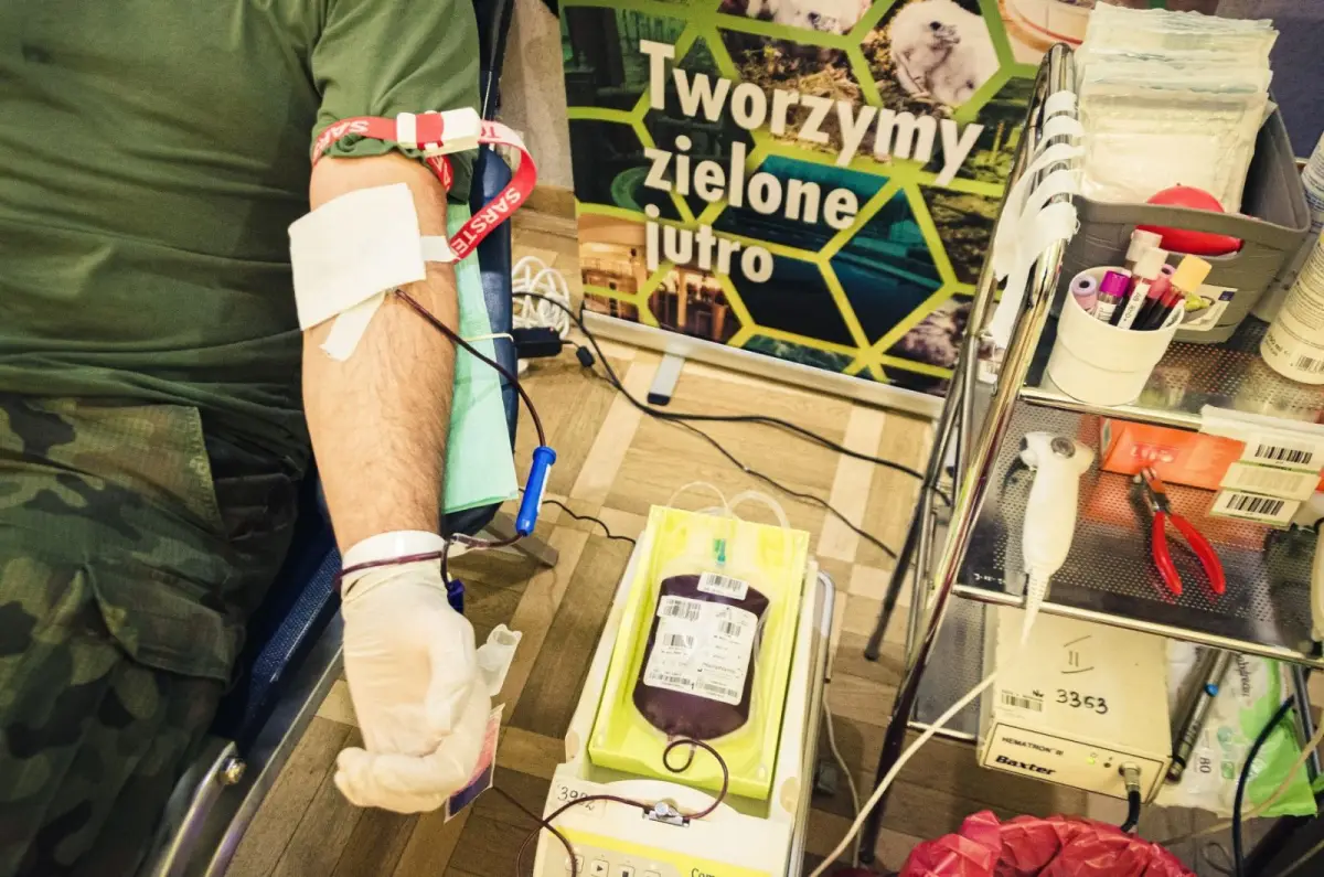 Akcja krwiodawstwa w 10 Brygadzie Kawalerii Pancernej w Świętoszowie