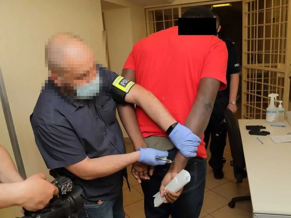 Oszuści z Nigerii zatrzymani przez straż graniczną i policję