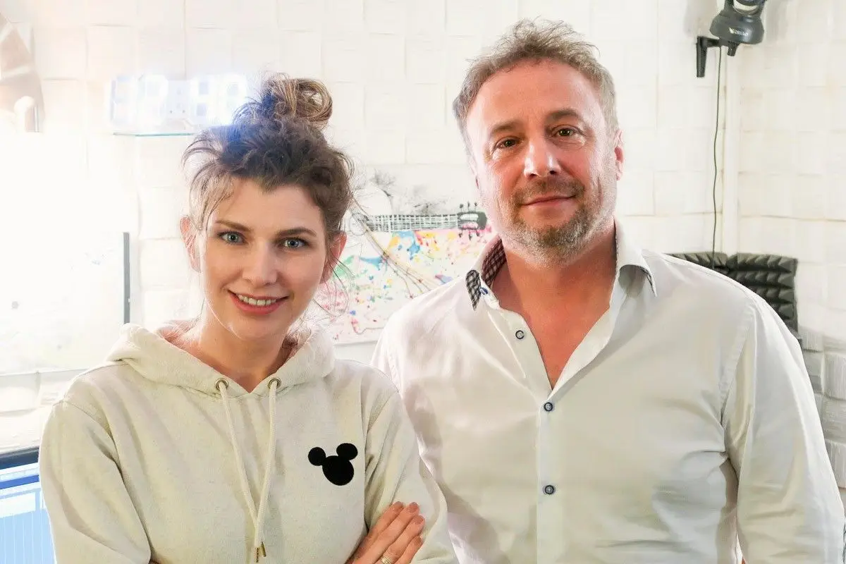 Aleksandra Ziora-Walas i Wojciech Szajwaj