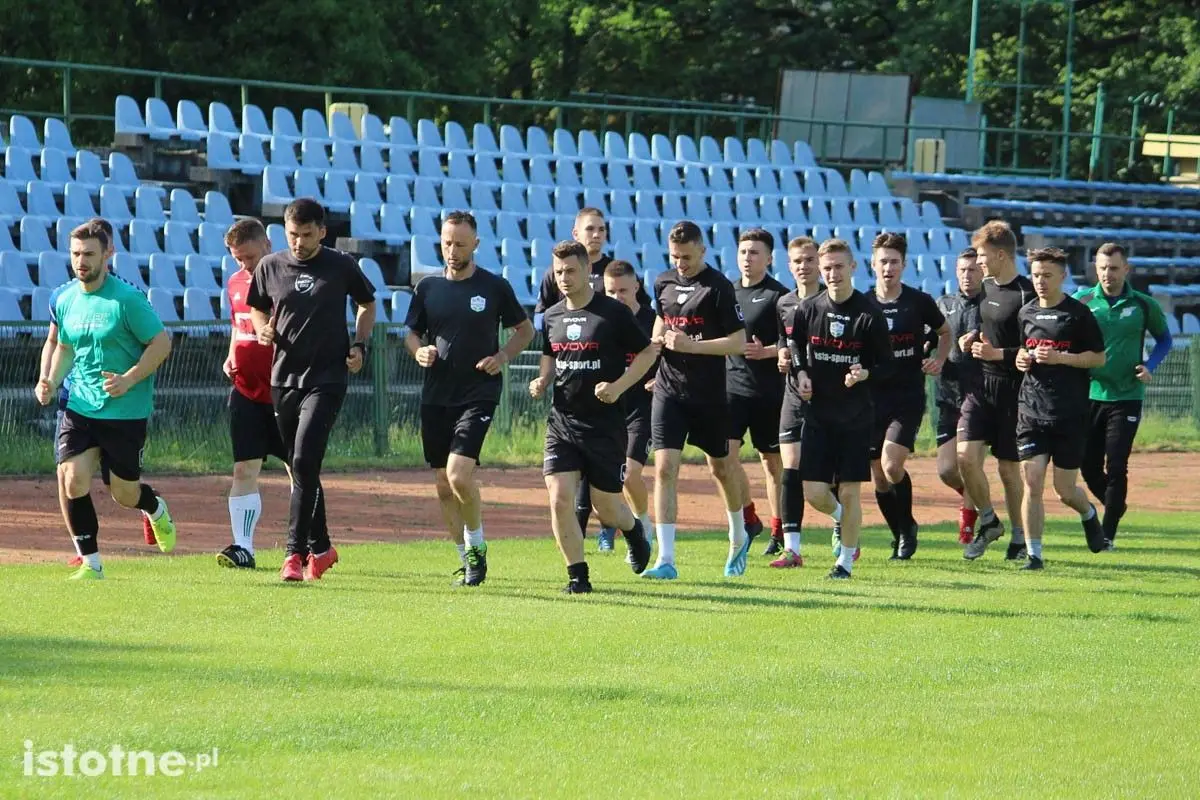 Trening seniorów BKS Bolesławiec