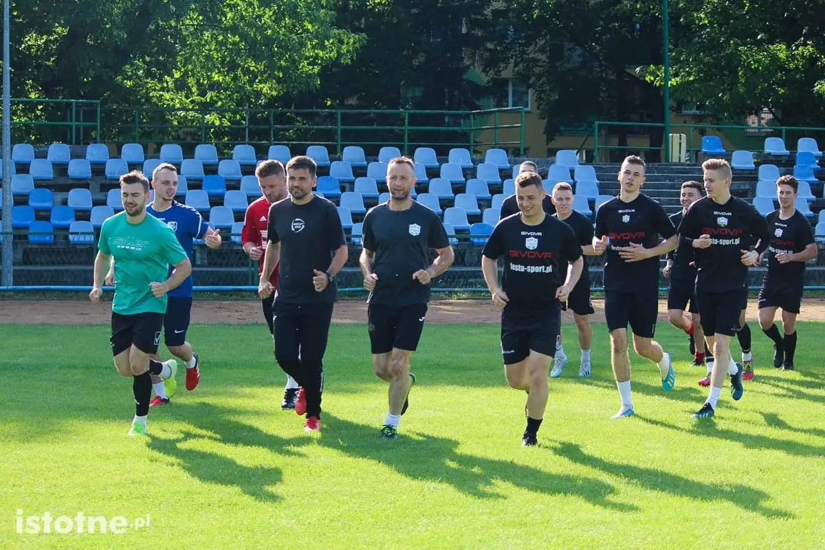 Trening seniorów BKS Bolesławiec