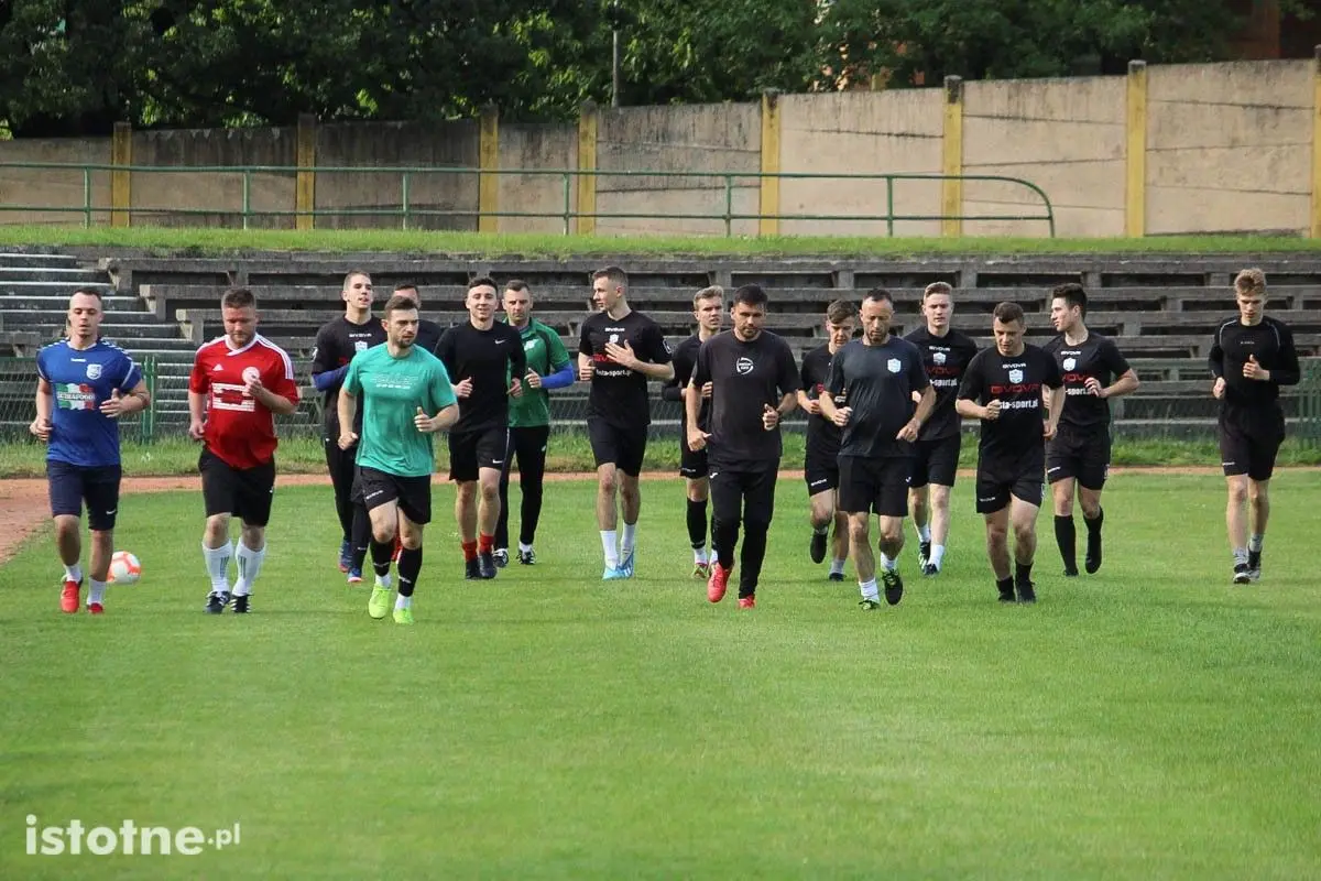 Trening seniorów BKS Bolesławiec