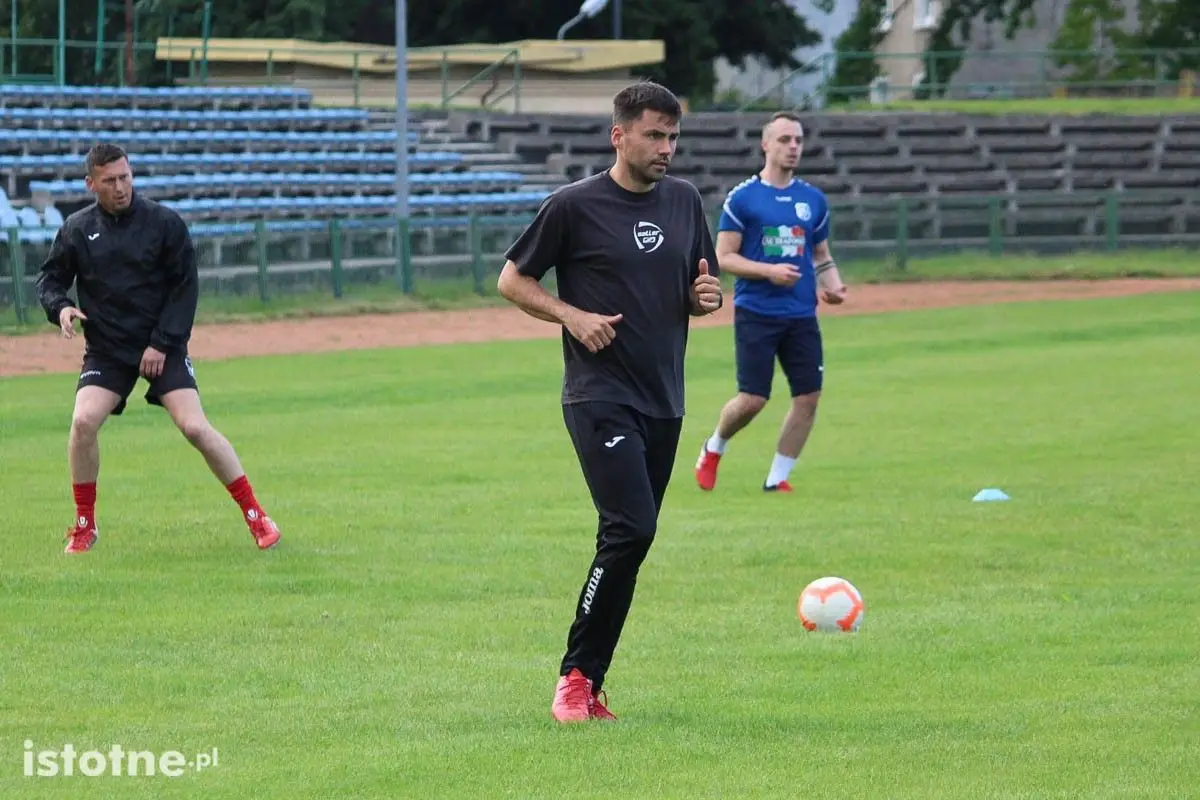 Trening seniorów BKS Bolesławiec