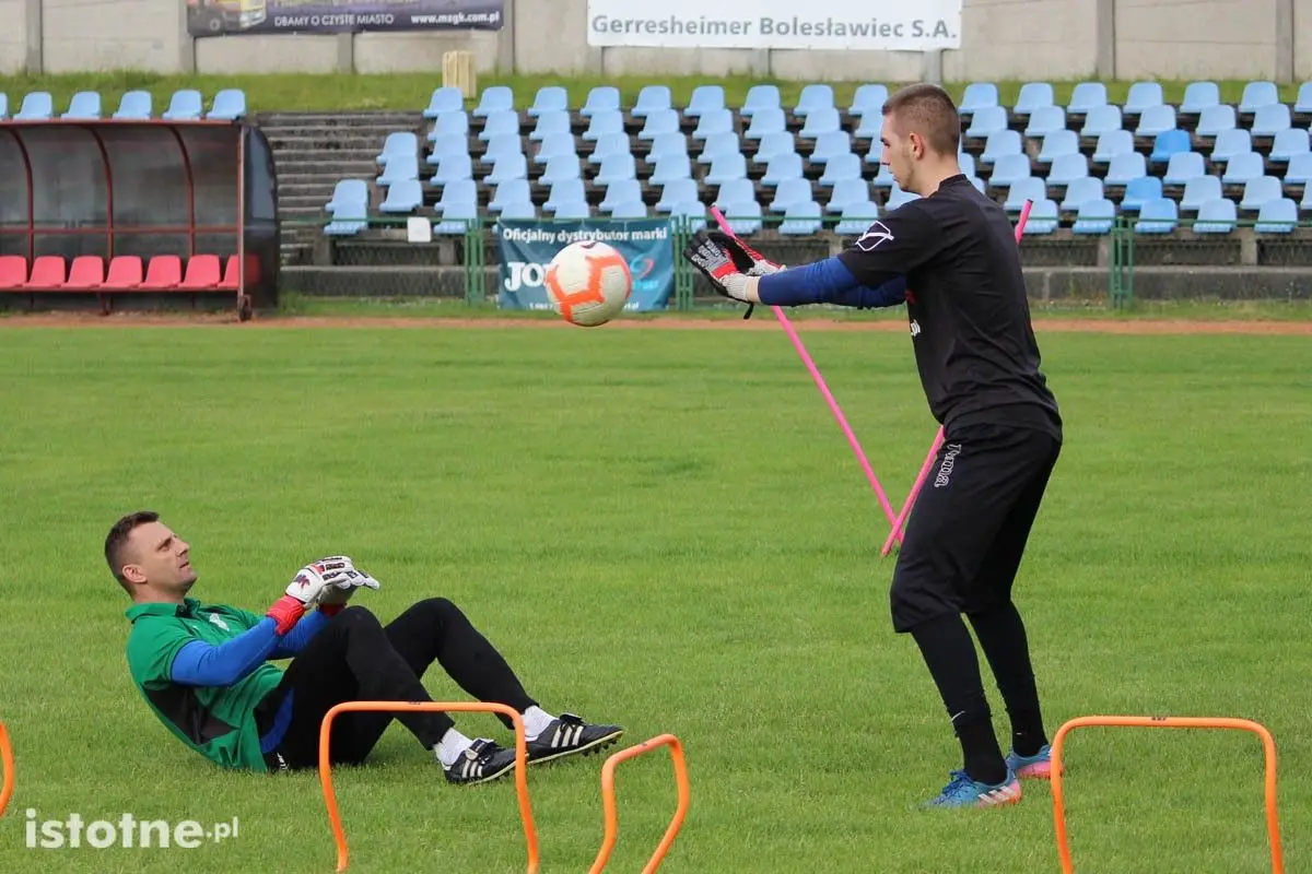 Trening seniorów BKS Bolesławiec