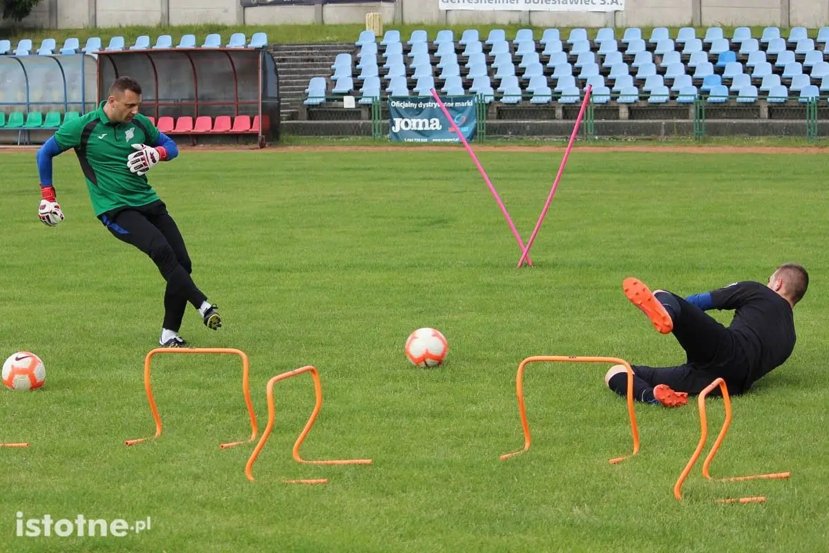 Trening seniorów BKS Bolesławiec