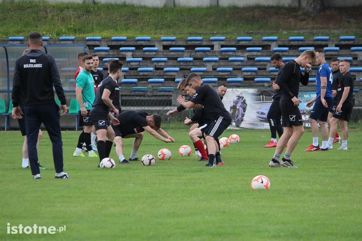 Trening seniorów BKS Bolesławiec