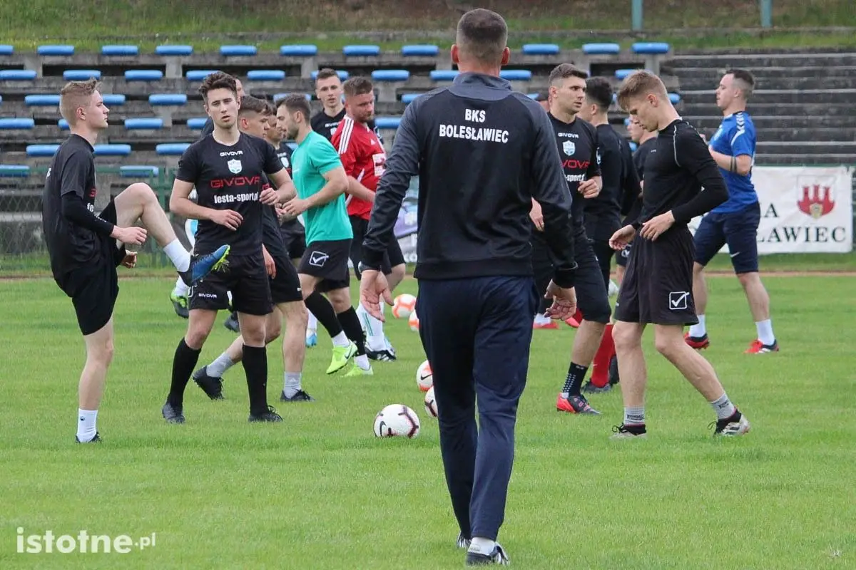 Trening seniorów BKS Bolesławiec