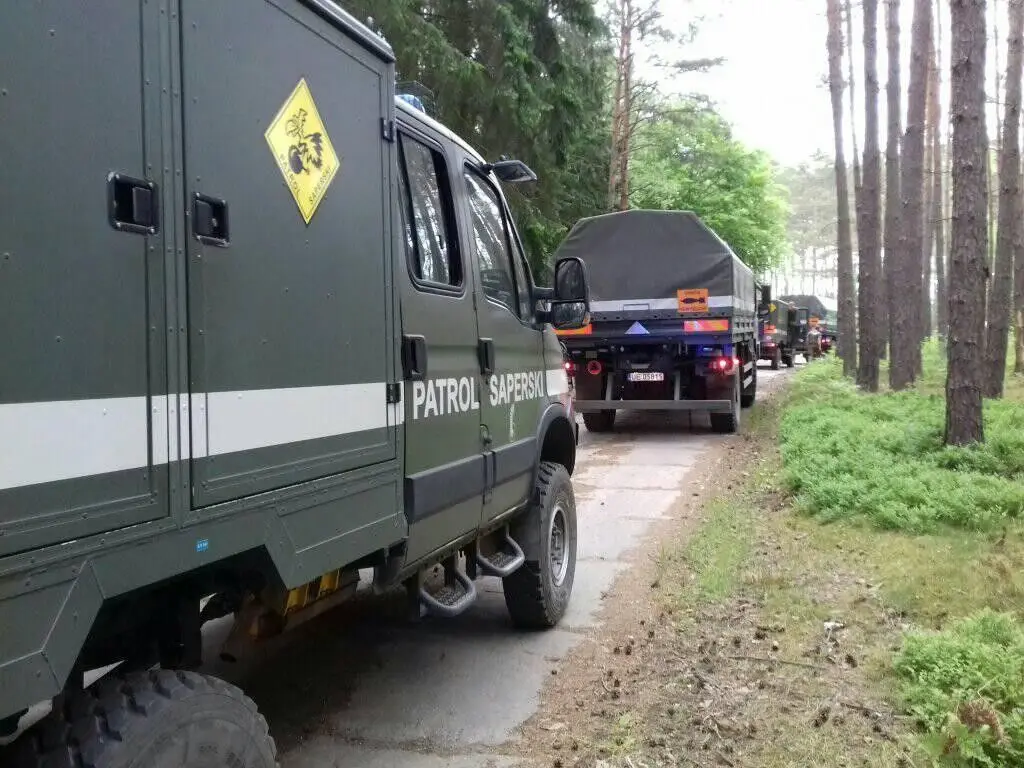 Akcja żołnierzy nad Jeziorem Ciemnym (województwo lubuskie)