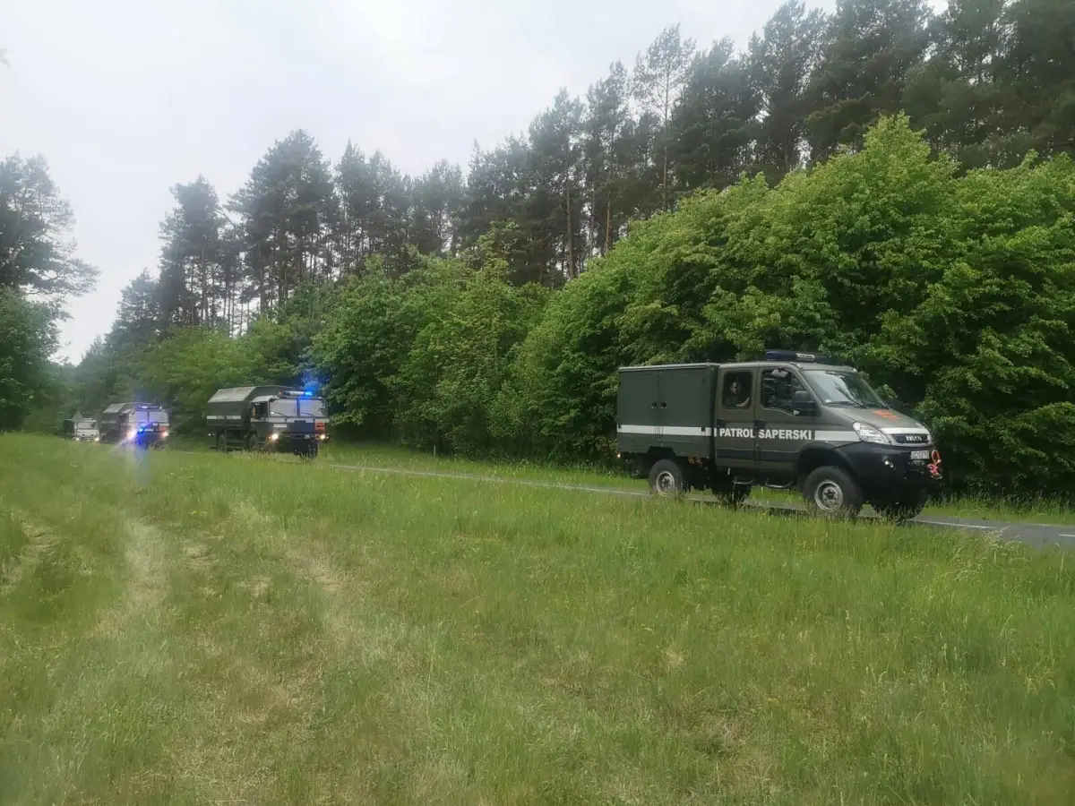 Akcja żołnierzy nad Jeziorem Ciemnym (województwo lubuskie)