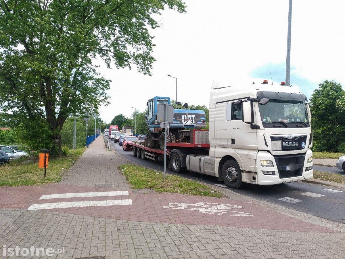 Korek na obwodnicy. Bolesławiec, 9 czerwca, po godz. 11:00