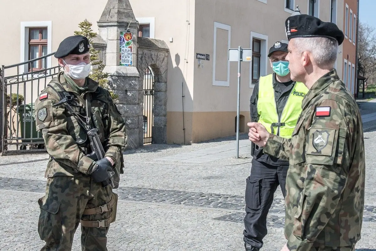 Pancerniacy ze Świętoszowa na granicach