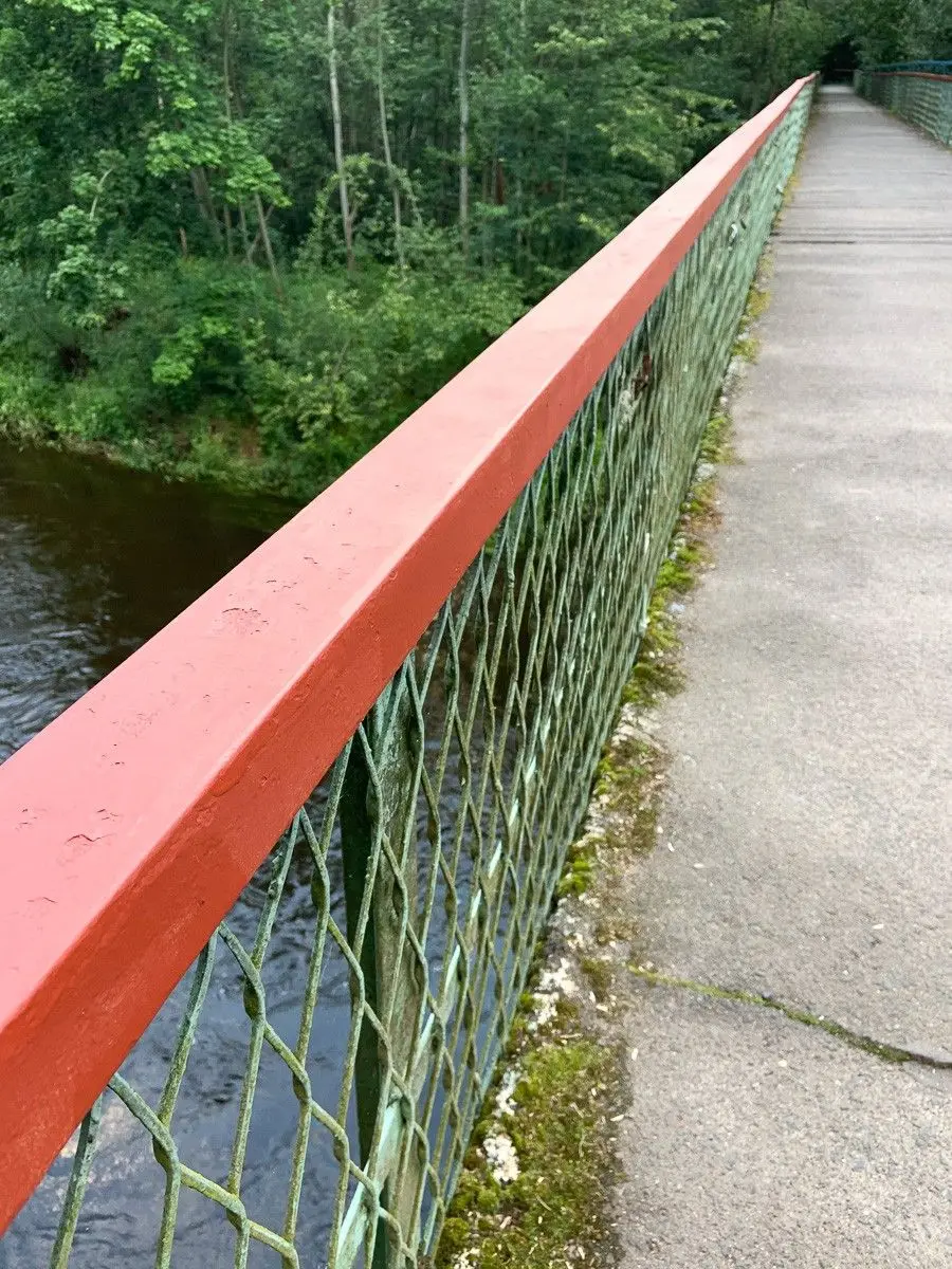Kładka na rzece Bóbr w Bolesławcu