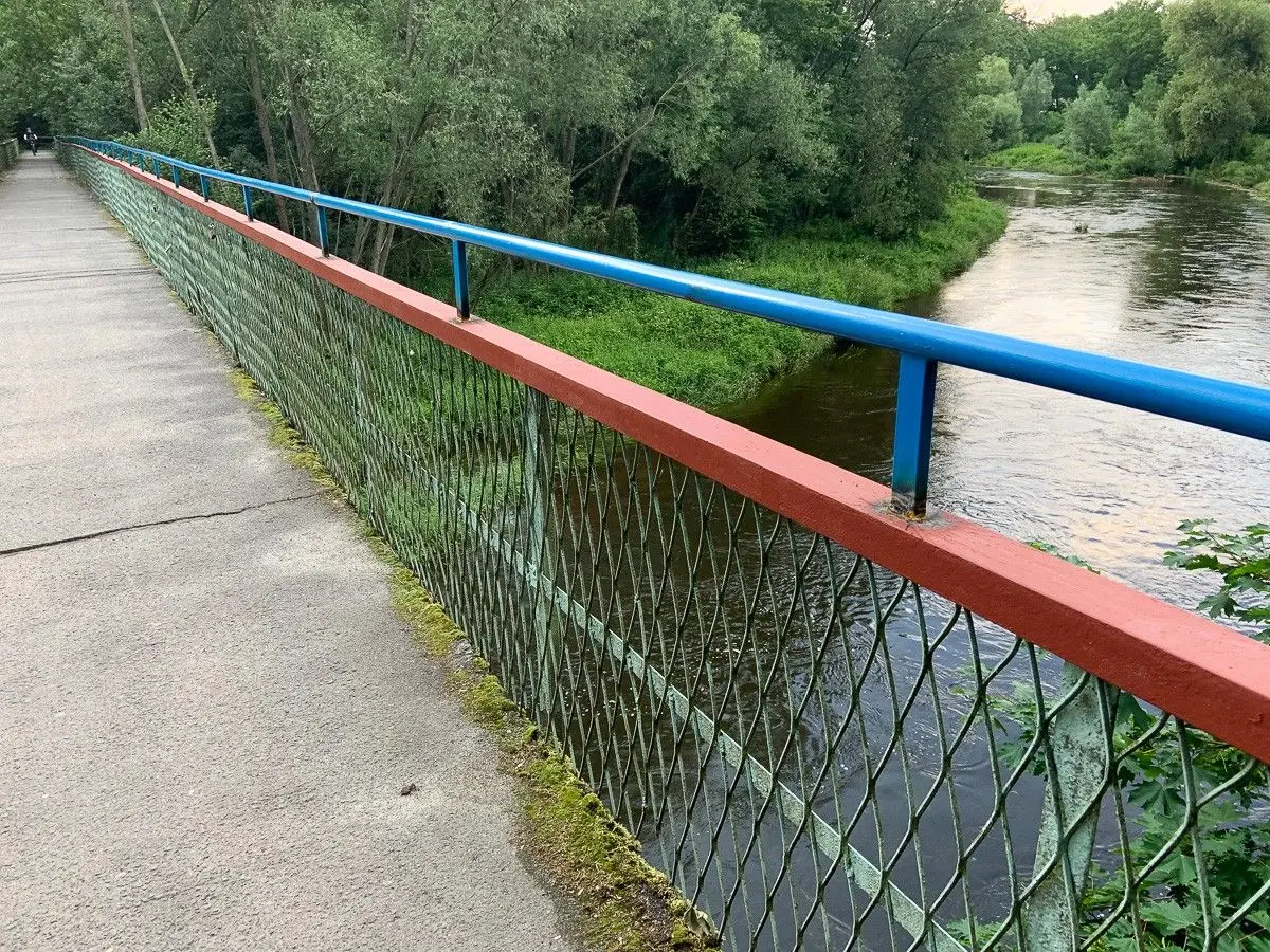 Kładka na rzece Bóbr w Bolesławcu