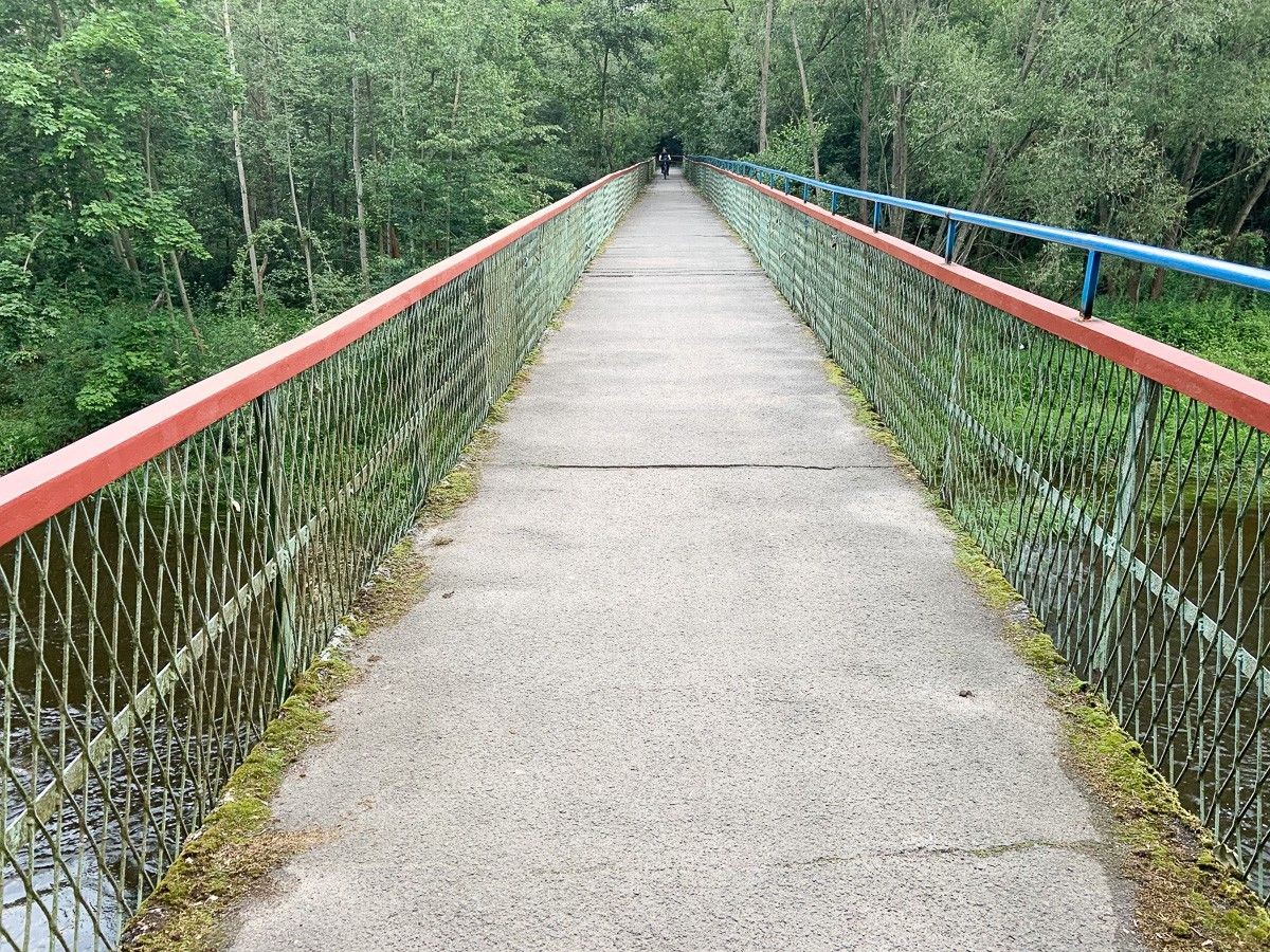 Kładka na rzece Bóbr w Bolesławcu