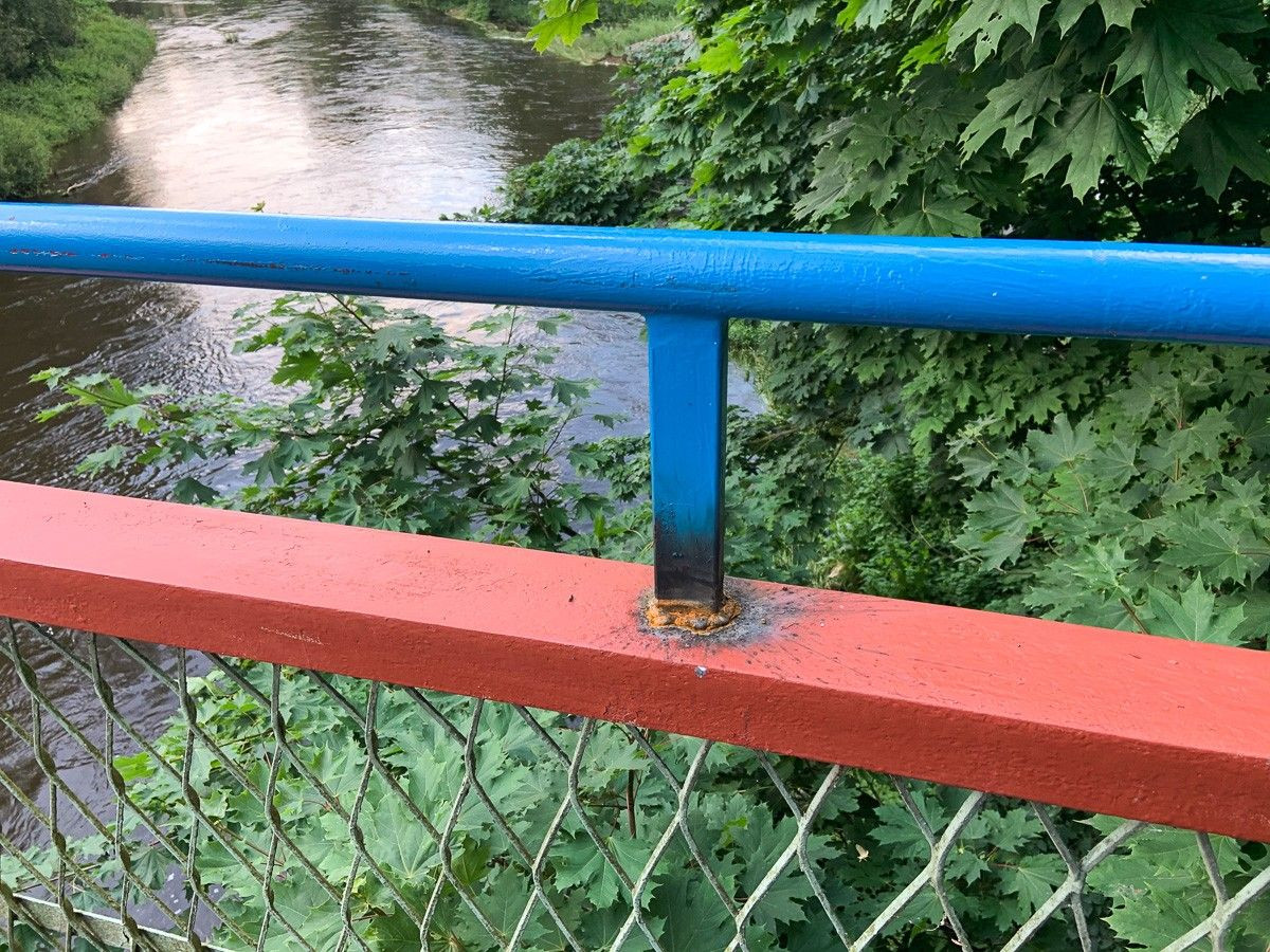 Kładka na rzece Bóbr w Bolesławcu