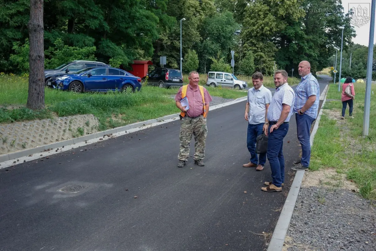Completed work on Bazaltowa and Zabobrze Streets in Bolesławiec