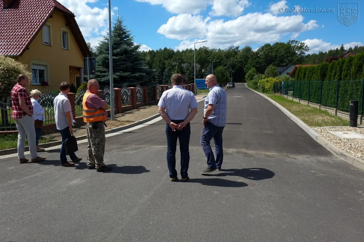 Завершені роботи на вулицях Bazaltowa та Забобже в Болеславці