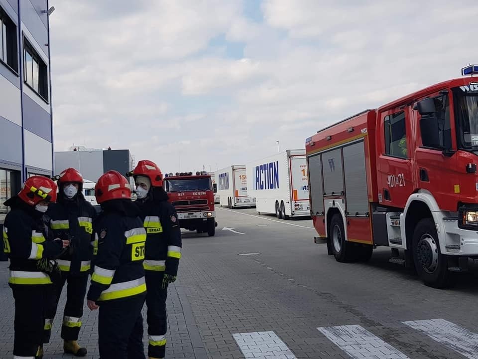 Akcje Ochotniczej Straży Pożarnej w Krzyżowej