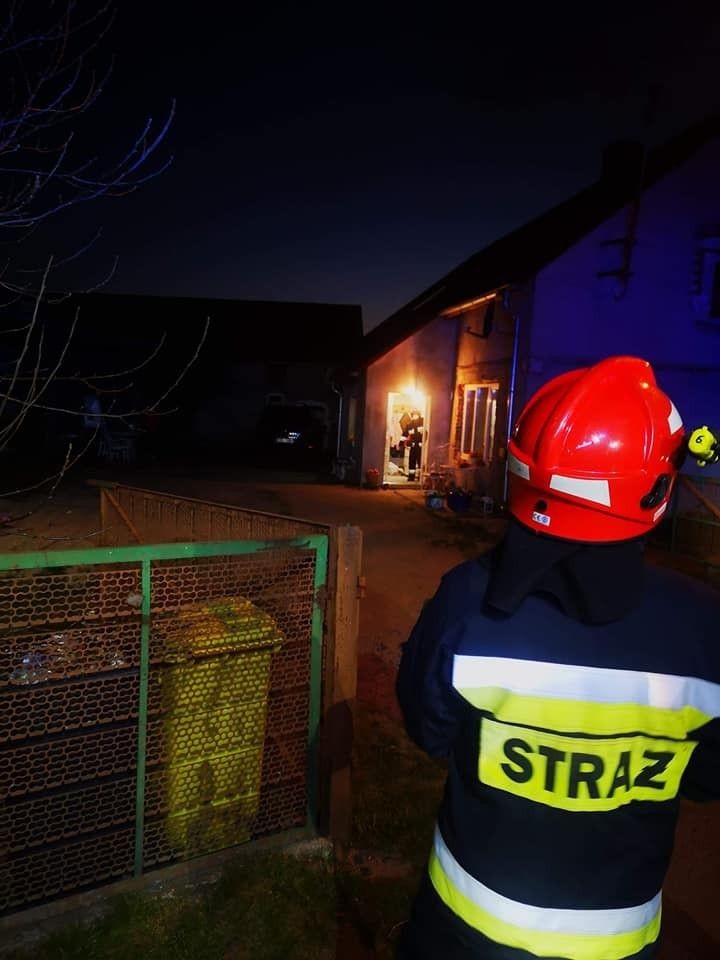 Akcje Ochotniczej Straży Pożarnej w Krzyżowej