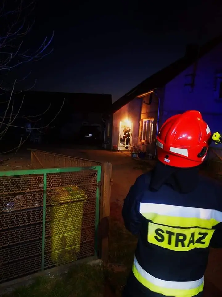 Akcje Ochotniczej Straży Pożarnej w Krzyżowej