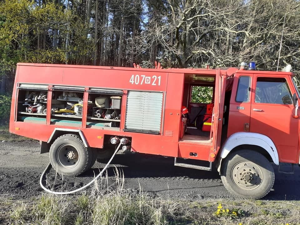 Akcje Ochotniczej Straży Pożarnej w Krzyżowej