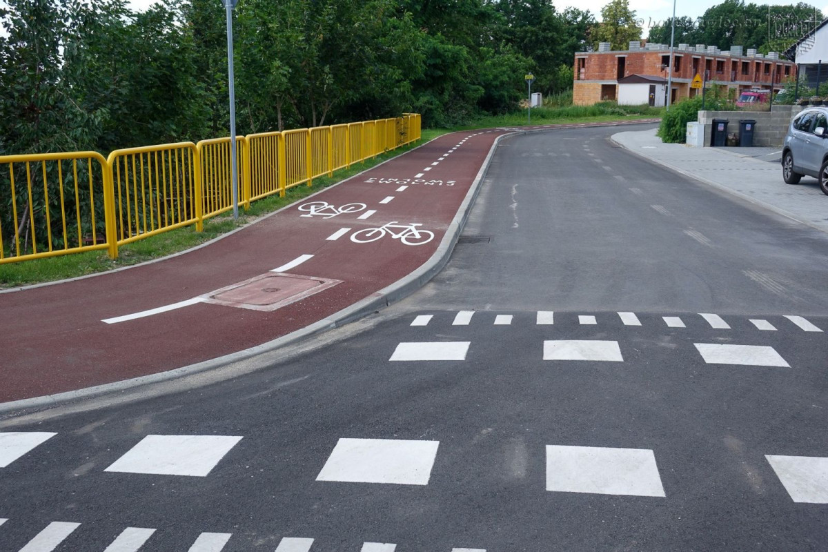 Budowa drogi przy ulicy Jagiellonów w Bolesławcu zakończona