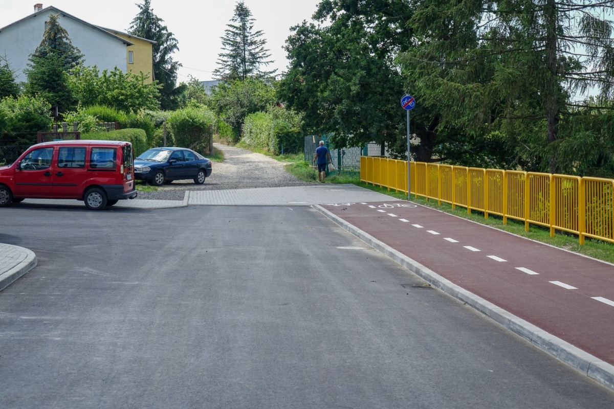 Budowa drogi przy ulicy Jagiellonów w Bolesławcu zakończona