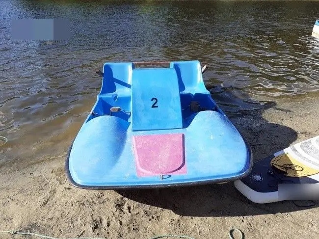 Rower wodny i podejrzany