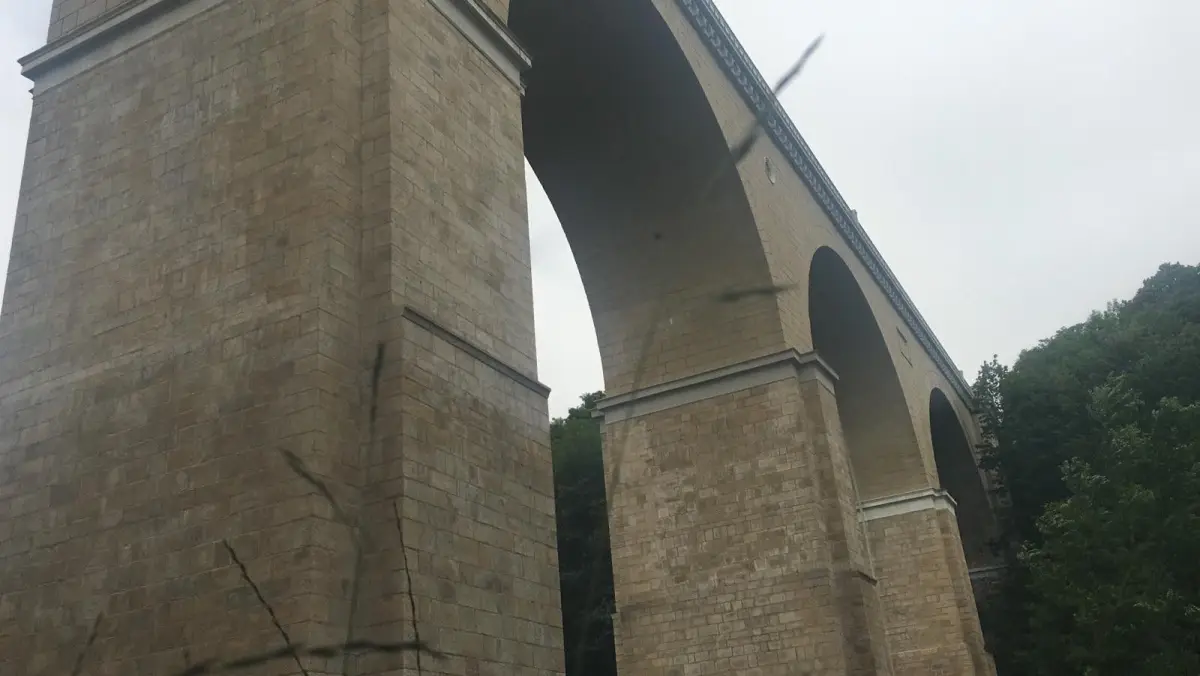 Akcja straży granicznej na moście w Zgorzelcu