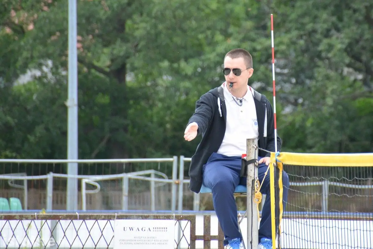 Turniej siatkówki na terenie Ośrodka Wodno-Sportowego w Bolesławcu
