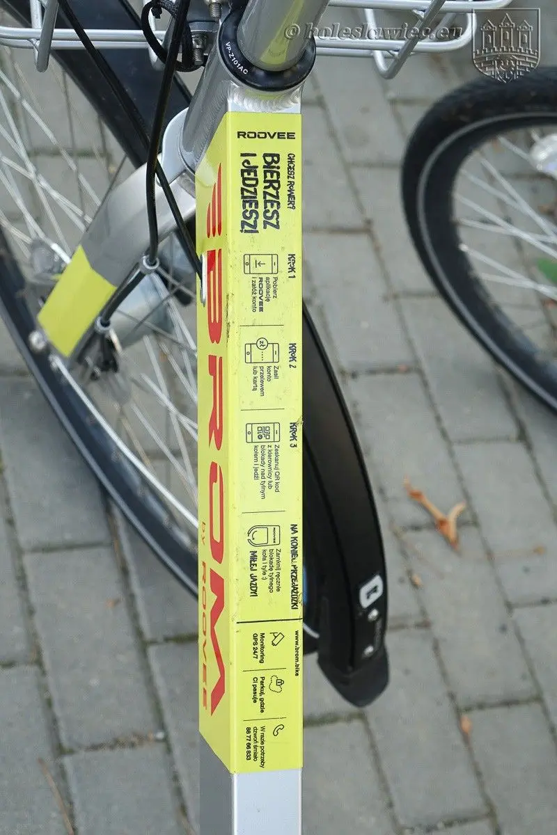 Kolejna stacja w Systemie Bolesławieckiego Roweru Miejskiego „BROM” – ul. Staszica (nieopodal tunelu)