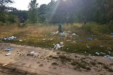 Śmieci na Krępnicy
