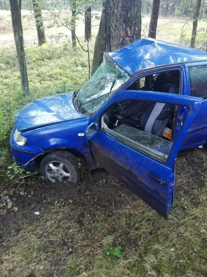 Wypadek w Tomisławiu (gmina Osiecznica, powiat bolesławiecki)