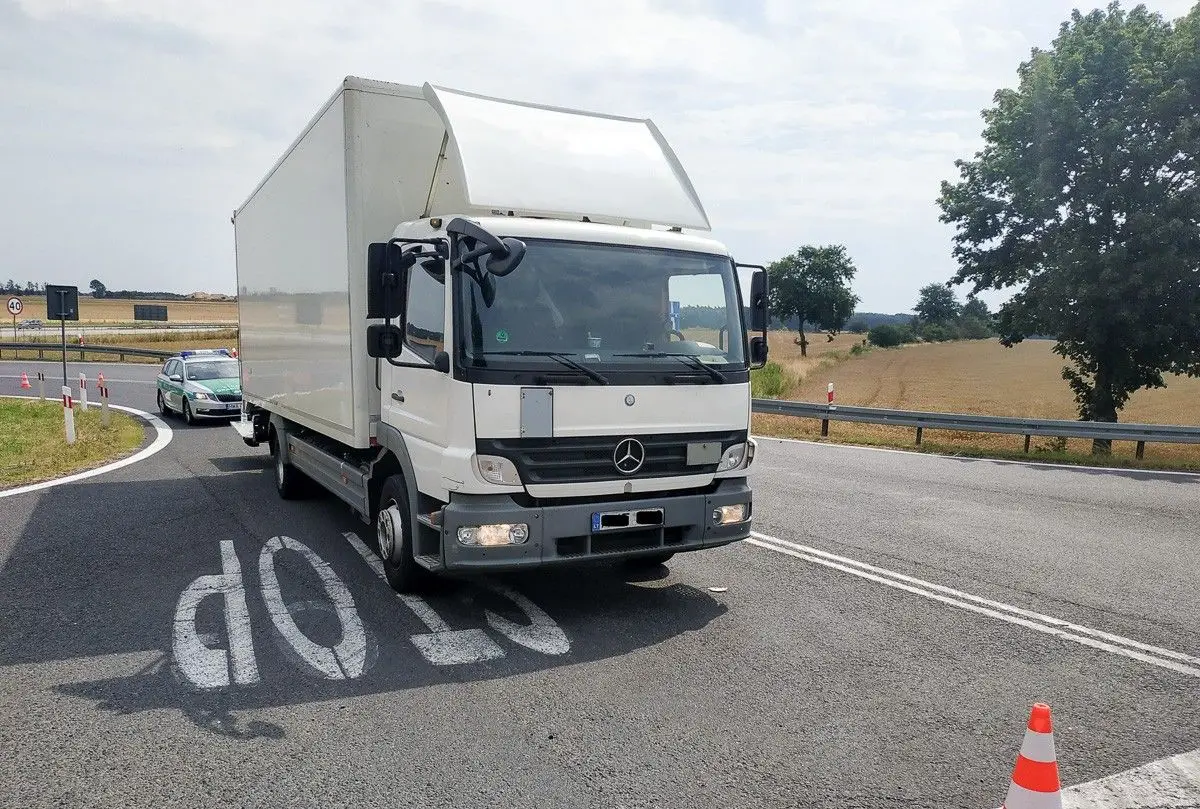 Akcja straży granicznej na A4