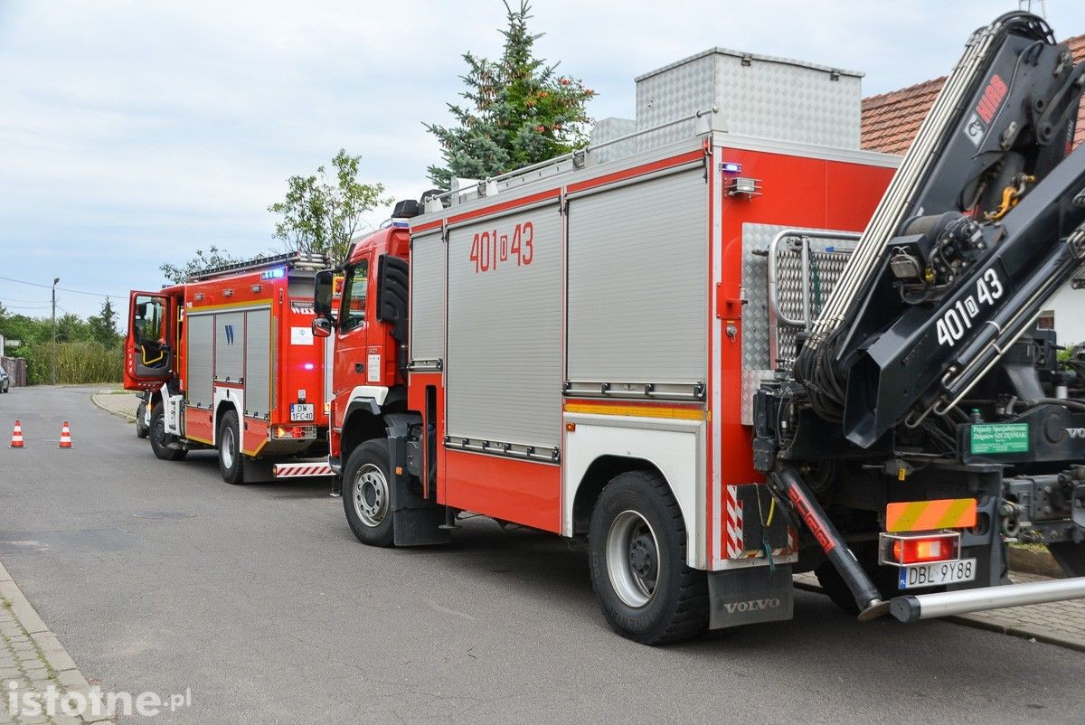 Zderzenie dwóch aut na Łąkowej w Bolesławcu