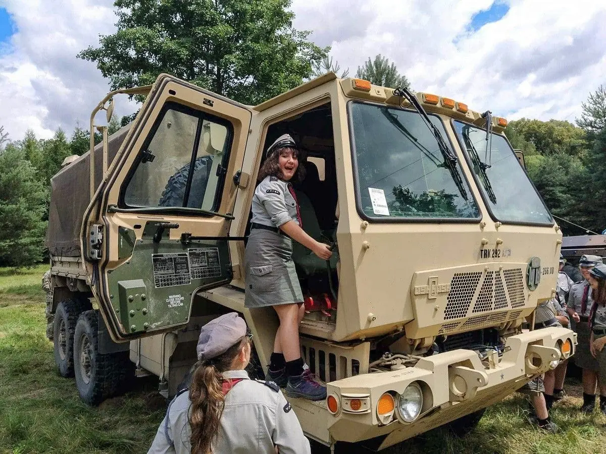 Солдати US Army у болеславецьких скаутів