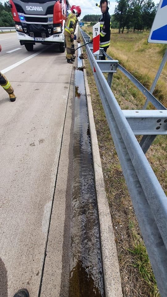 Akcja służb na A18