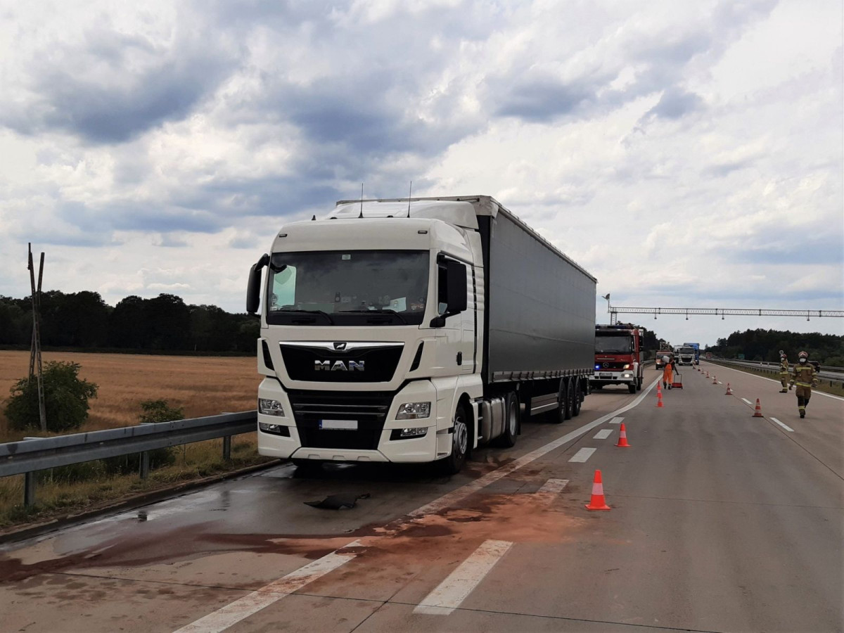 Akcja służb na A18