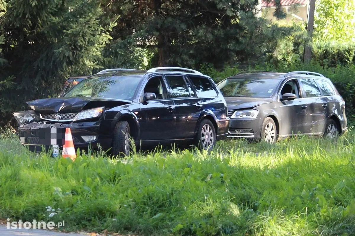 Kolizja przy Jeleniogórskiej