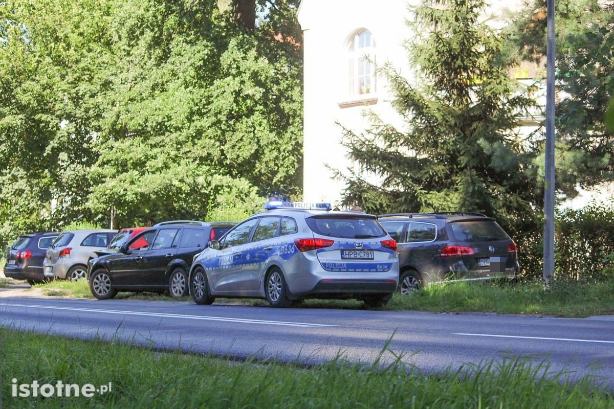 Kolizja przy Jeleniogórskiej