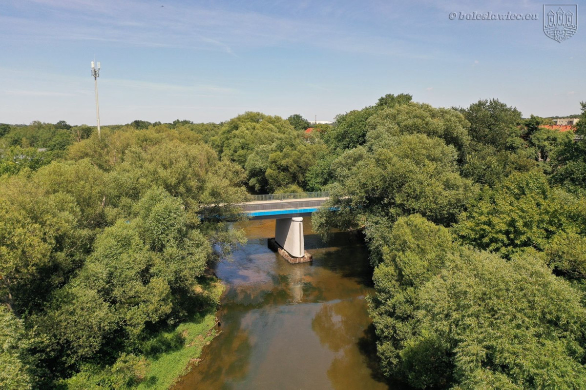 Most przy ulicy Mostowej w Bolesławcu