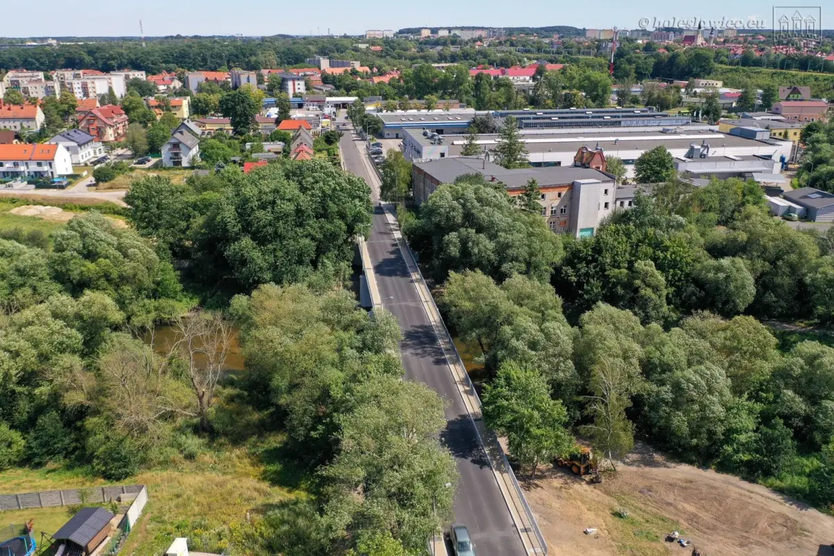 Most przy ulicy Mostowej w Bolesławcu