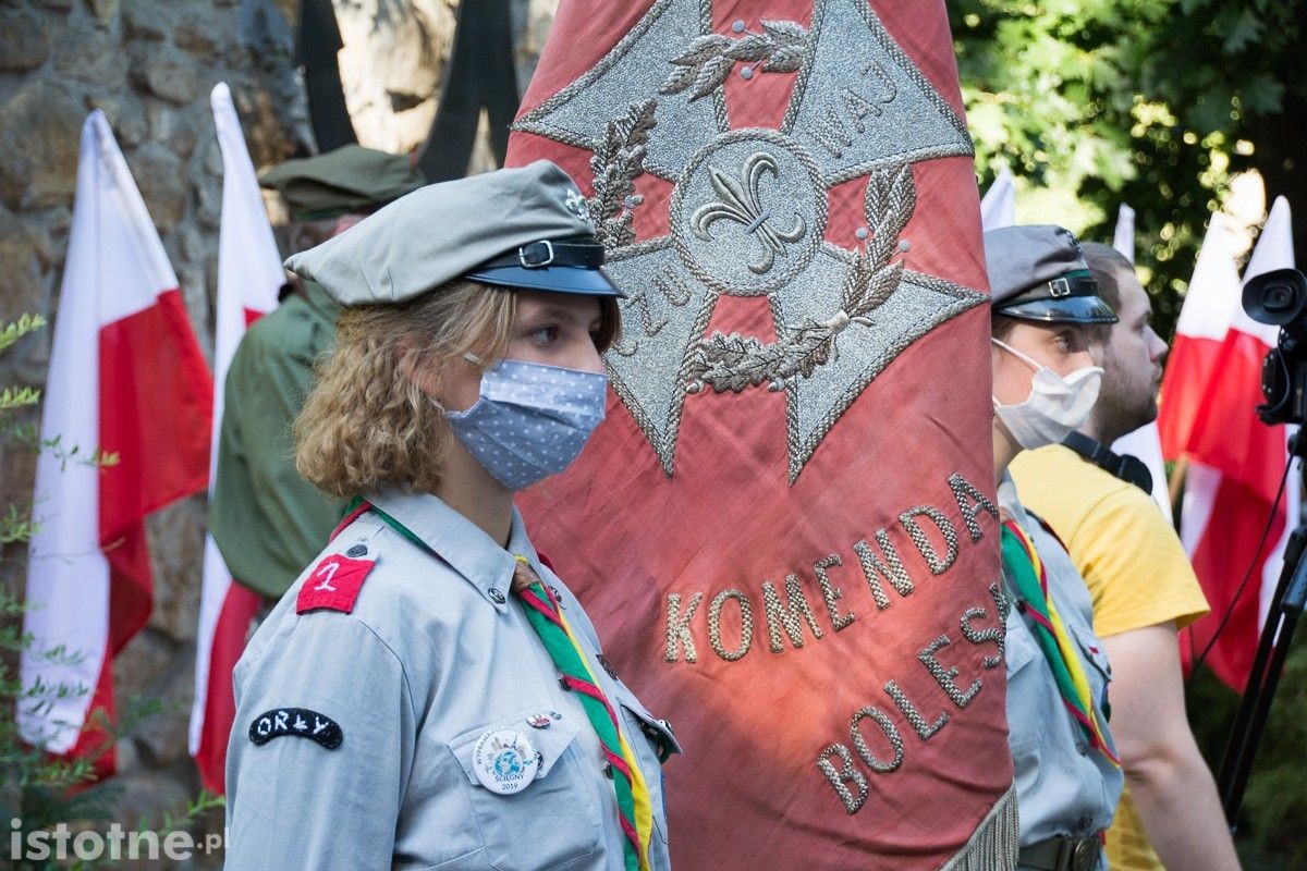 Bolesławiecka uroczystość z okazji 76 rocznicy Powstania Warszawskiego