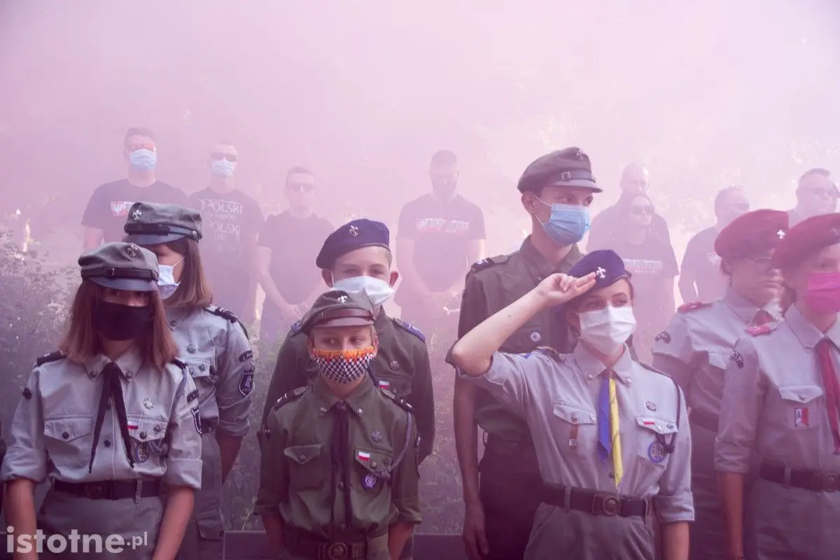 Bolesławiec Ceremony Marking the 76th Anniversary of the Warsaw Uprising