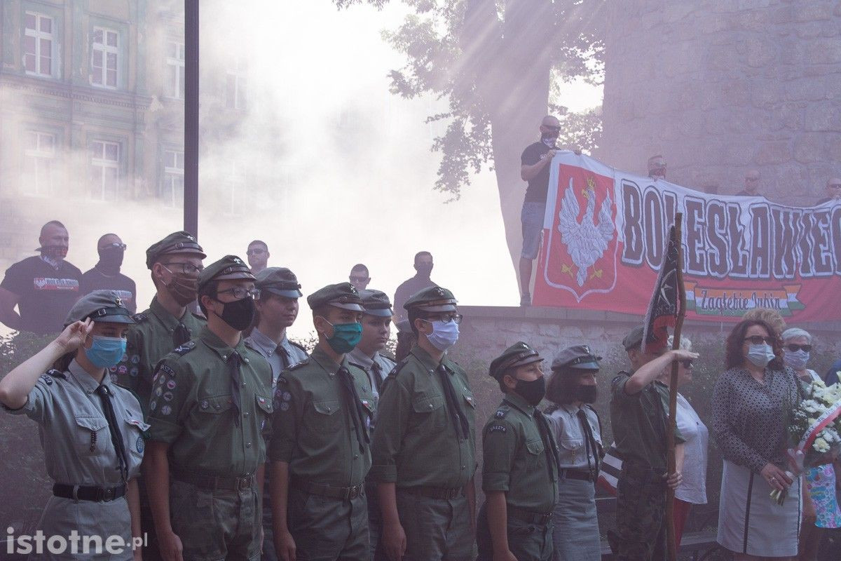 Bolesławiecka uroczystość z okazji 76 rocznicy Powstania Warszawskiego