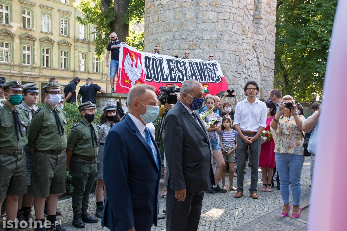 Bolesławiecka uroczystość z okazji 76 rocznicy Powstania Warszawskiego