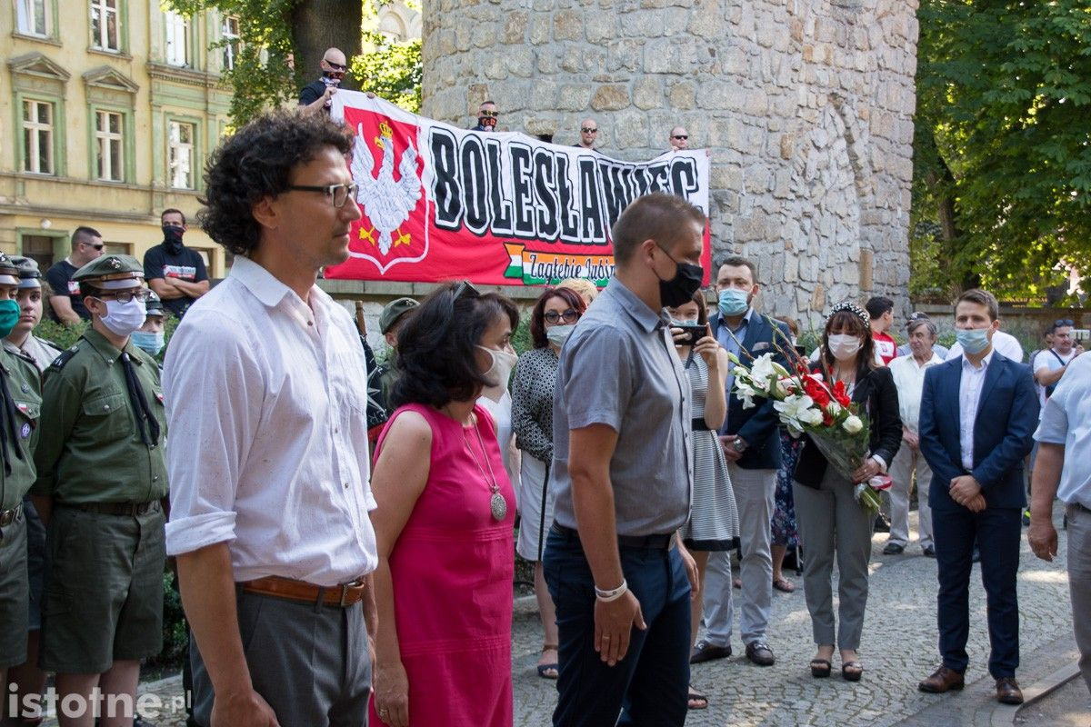 Bolesławiecka uroczystość z okazji 76 rocznicy Powstania Warszawskiego