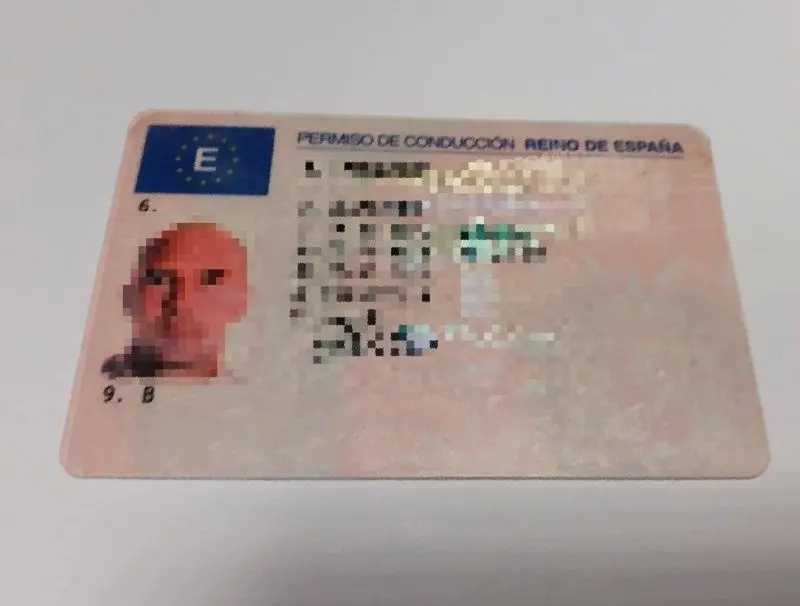 Hiszpańskie prawo jazdy