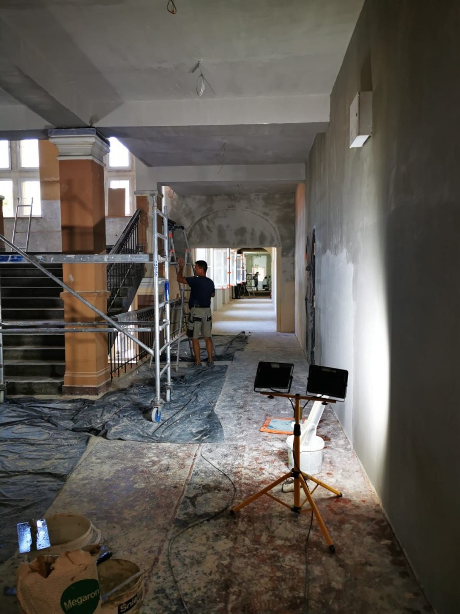 Trwa remont w I Liceum Ogólnokształcącym